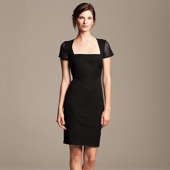 Roland Mouret for Banana Republic black dress - Picture 1 of 2